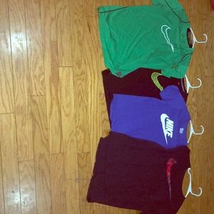 4 nike shirts